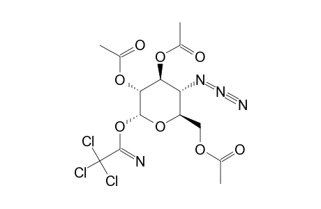 4-AZIDO-2,3,6-TRI-O-ACETYL-4-DEOXY-ALPHA-D-GLUCOPYRANOSYL-TRICHLOROACETIMIDATE