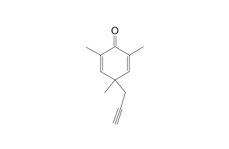 4-Propargyl-2,4,6-trimethyl-cyclohexa-2,5-dien-1-one