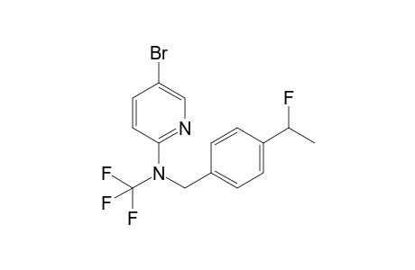 5-Bromo-2-{[4-(1-fluoroethyl)benzyl](trifluoromethyl)amino}pyridine