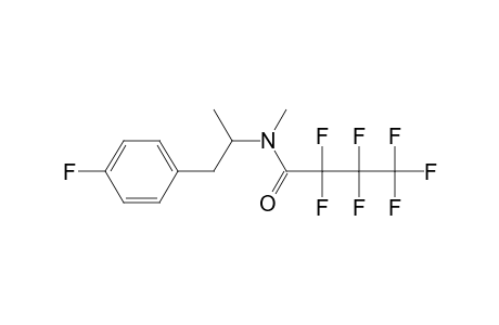 4-Fluoromethamphetamine HFBA Derivative