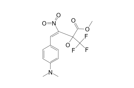 (E)-METHYL-4-(4-DIMETHYLAMINO-PHENYL)-2-(TRIFLUOROMETHYL)-2-HYDROXY-3-NITROBUT-3-ENOATE