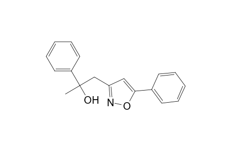 2-Phenyl-1-(5-phenyl-1,2-oxazol-3-yl)propan-2-ol