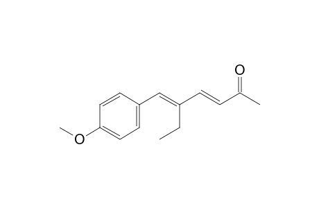 (3E,5E)-5-ethyl-6-(4-methoxyphenyl)hexa-3,5-dien-2-one