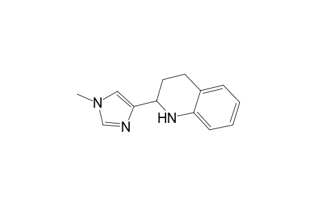 Quinoline, 1,2,3,4-tetrahydro-2-(1-methylimidazol-4-yl)-