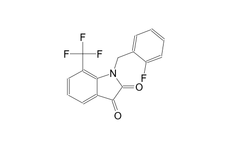 1-(2-fluorobenzyl)-7-(trifluoromethyl)-1H-indole-2,3-dione