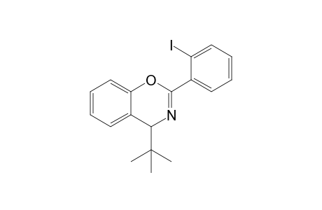 4-(t-Butyl)-2-(2'-iodophenyl)-4H-1,3-benzoxazine