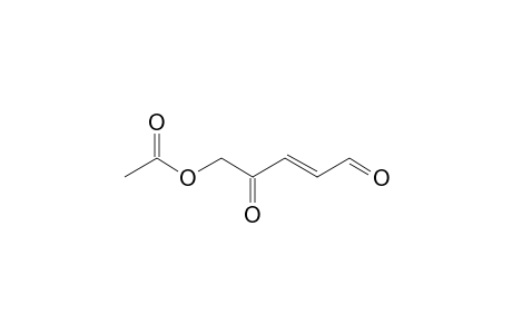 2,5-Dioxopent-3-en-1-yl acetate