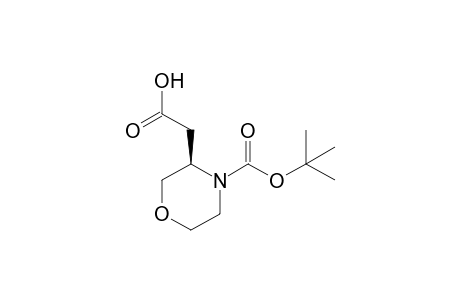 2-[(3R)-4-tert-butoxycarbonylmorpholin-3-yl]acetic acid
