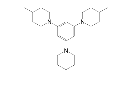 Piperidine, 1,1',1''-benzene-1,3,5-triyltris[4-methyl-