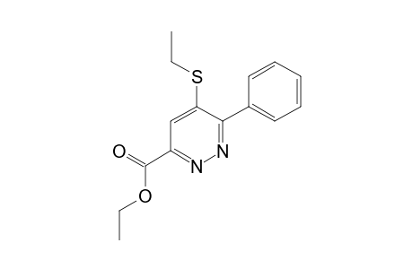 Ethyl 5-(ethylthio)-6-phenylpyridazine-3-carboxylate
