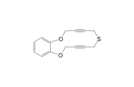 2,11-Dioxa-6-thiabicyclo[11.4.0]hexadeca-3,8-diyne