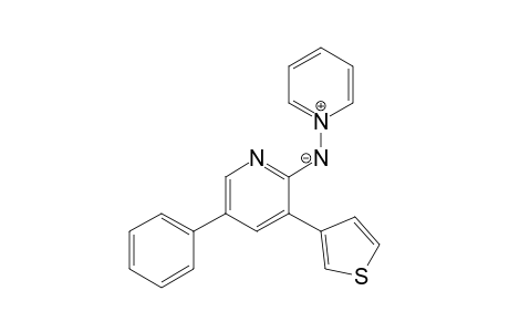 N-[5-Phenyl-3-(thiophen-3-yl)pyridin-2-yl]pyridinium aminide