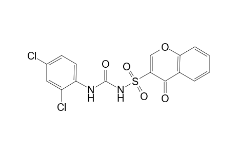 1-(2,4-dichlorophenyl)-3-(4-ketochromen-3-yl)sulfonyl-urea