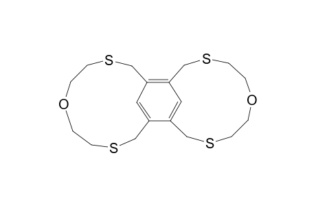 5,20-DIOXA-2,8,17,23-TETRATHIA-[9](1,3)[9](4,6)-CYCLOPHANE