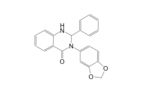 4(1H)-quinazolinone, 3-(1,3-benzodioxol-5-yl)-2,3-dihydro-2-phenyl-