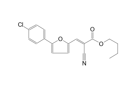 2-propenoic acid, 3-[5-(4-chlorophenyl)-2-furanyl]-2-cyano-, butylester, (2E)-