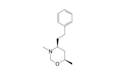 cis-3,6-DIMETHYL-4-PHENETHYL-TETRAHYDRO-1,3-OXAZINE