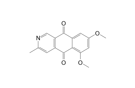 Benz[g]isoquinoline-5,10-dione, 6,8-dimethoxy-3-methyl-
