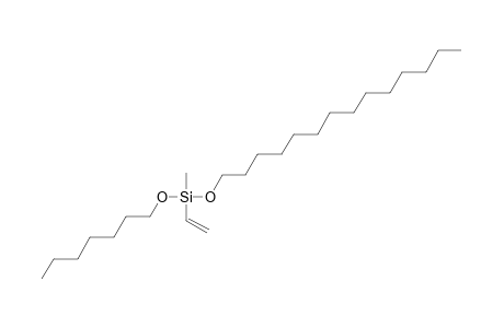 Silane, methylvinyl(heptyloxy)tetradecyloxy-