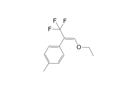 1-[(E)-1-ethoxy-3,3,3-trifluoroprop-1-en-2-yl]-4-methylbenzene