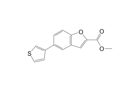 Methyl 5-(3-thienyl)benzofuran-2-carboxylate