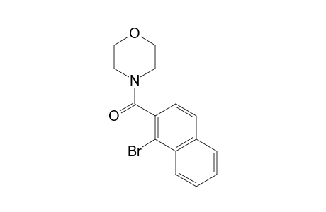 (1-Bromonaphthalen-2-yl)(morpholino)methanone