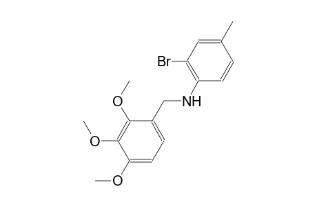 N-(2-bromo-4-methylphenyl)-N-(2,3,4-trimethoxybenzyl)amine