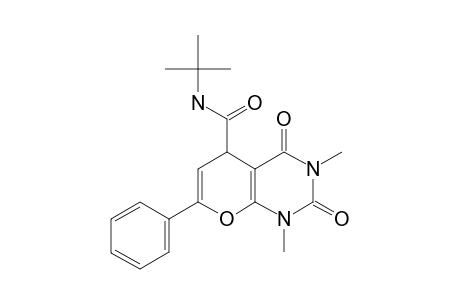 TERT.-BUTYL-1,3-DIMETHYL-2,4-DIOXO-7-PHENYL-1,3,4,5-TETRAHYDRO-2H-PYRANO-[2,3-D]-PYRIMIDINE-5-CARBOXAMIDE