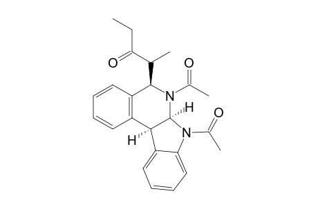 2-(6,7-DIACETYL-6,6A,7,11B-TETRAHYDRO-5H-INDOLO-[2,3-C]-ISOQUINOLIN-5-YL)-PENTANE-3-ONE