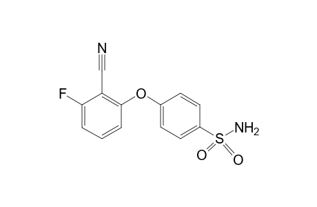 Benzonitrile, 2-(4-aminosulfonylphenoxy)-6-fluoro-