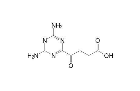 4,6-DIAMINO-gamma-OXO-s-TRIAZINE-2-BUTYRIC ACID