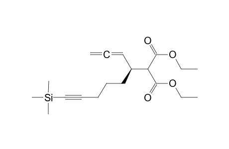 (S)-Diethyl 2-(9-(trimethylsilyl)nona-1,2-dien-8-yn-4-yl)malonate