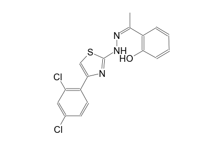 (1Z)-1-(2-hydroxyphenyl)ethanone [4-(2,4-dichlorophenyl)-1,3-thiazol-2-yl]hydrazone