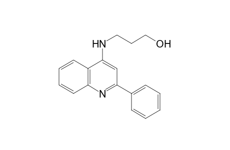 3-[(2-phenyl-4-quinolyl)amino]-1-propanol