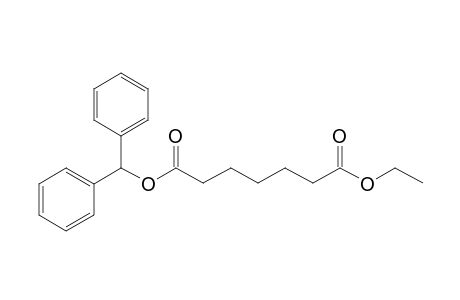 Pimelic acid, diphenylmethyl ethyl ester