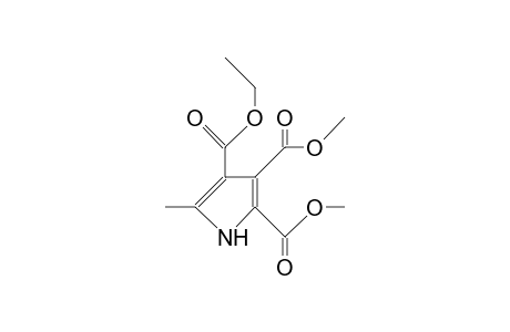 4-Ethoxycarbonyl-3-methoxycarbonyl-5-methyl-1H-pyrrole-2-carboxylic acid, methyl ester
