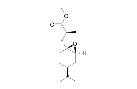 trans-Methyl 2(R,S)-Methyl-3-[1(S),2-epoxy-4(S)-isopropylcyclohex-1-yl]propanoate
