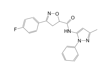 5-isoxazolecarboxamide, 3-(4-fluorophenyl)-4,5-dihydro-N-(3-methyl-1-phenyl-1H-pyrazol-5-yl)-