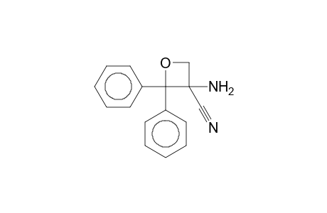 3-Amino-2,2-diphenyloxetane-3-carbonitrile