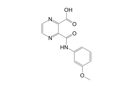 2-pyrazinecarboxylic acid, 3-[[(3-methoxyphenyl)amino]carbonyl]-
