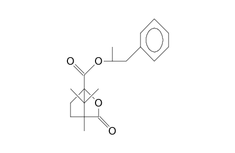 1-Benzyl-ethyl (-).omega.-camphanate