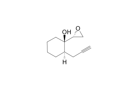 trans-3-Oxiranyl-2-(2-propynyl)cyclohexanol
