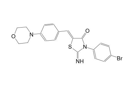 4-thiazolidinone, 3-(4-bromophenyl)-2-imino-5-[[4-(4-morpholinyl)phenyl]methylene]-, (5Z)-