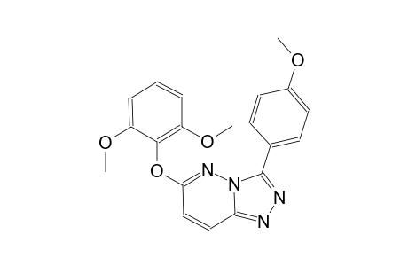 [1,2,4]triazolo[4,3-b]pyridazine, 6-(2,6-dimethoxyphenoxy)-3-(4-methoxyphenyl)-