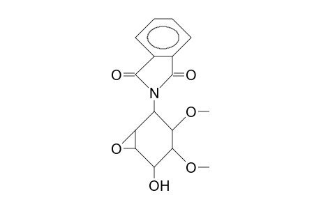 (.+-.)-2T,3T-Epoxy-5c,6T-dimethoxy-4c-phthalimido-cyclohexan-1R-ol