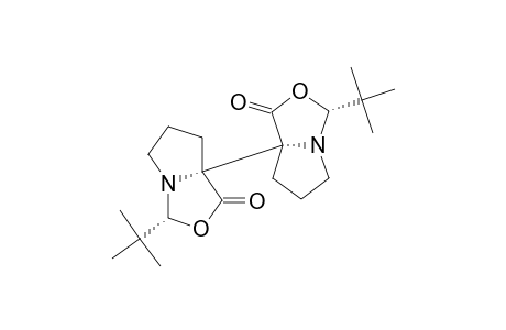 (2-R,5-R,2'-R,5'-R)-BIS-(2,2'-TERT.-BUTYL-1,1'-AZA-3,3'-OXABICYCLO-[3.3.0]-OCTAN-4,4'-ONE)