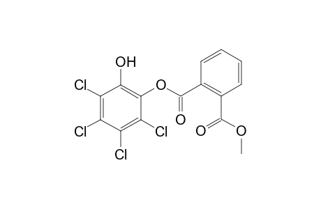 [2-(methoxycarbonyl)phenyformyl] 1-hydroxytetrachlorophenol ester