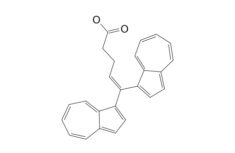 5,5-DI-(AZULEN-1-YL)-PENT-4-ENOIC-ACID