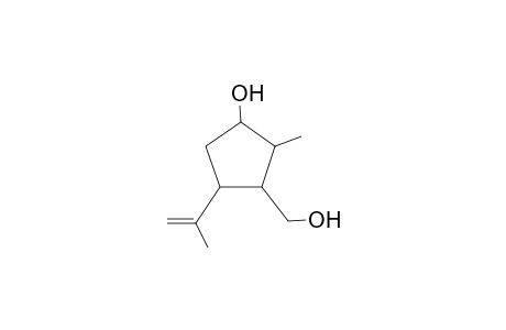 3-(Hydroxymethyl)-4-(1-methyl-1-ethenyl)-2-methylcyclopentanol