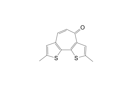 [Bis-2,3:4,5-(5',5''-dimethyl-2',3':2",3")thieno]cycloheptenone (dithienotropone)